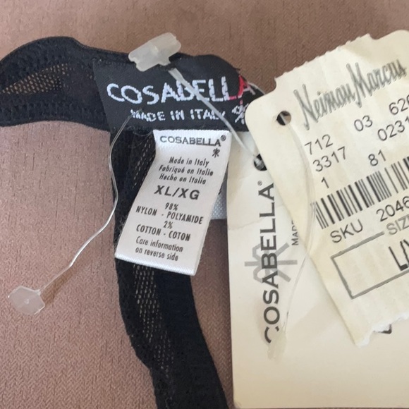 Cosabella Black Mesh Panties - Picture 4 of 5